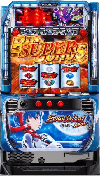 LBパチスロ ヱヴァンゲリヲン ~約束の扉~筐体画像